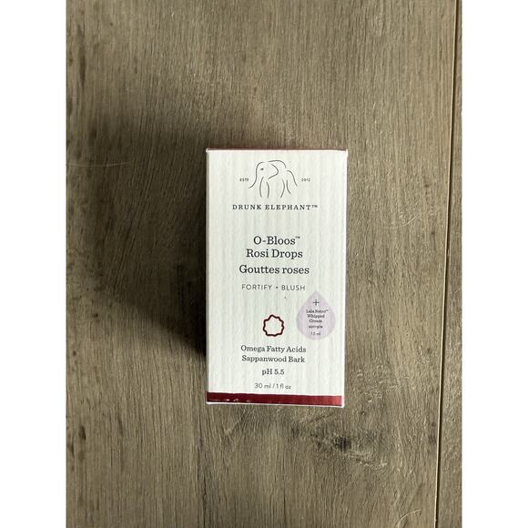 Drunk ElephantO-Bloos Rosi Drops omega-rich serum that adds a rosy allover flush - Picture 1 of 2